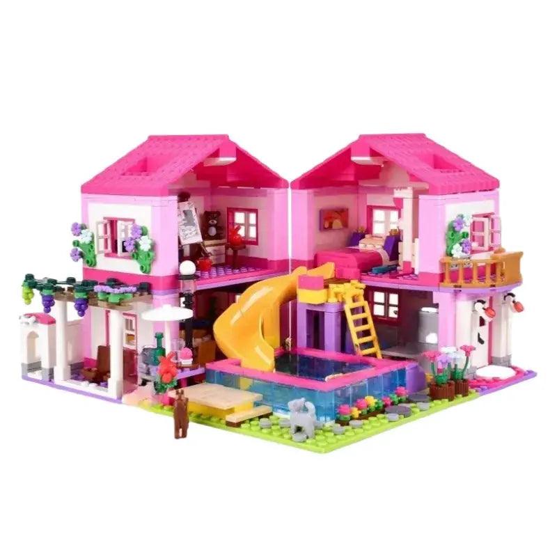  Friends City Building Blocks Set With Villa And Figures -  ToylandEU™