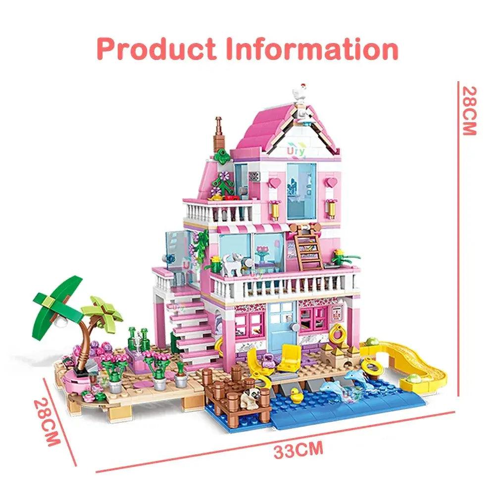  Friends City Building Blocks Set With Villa And Figures -  ToylandEU™