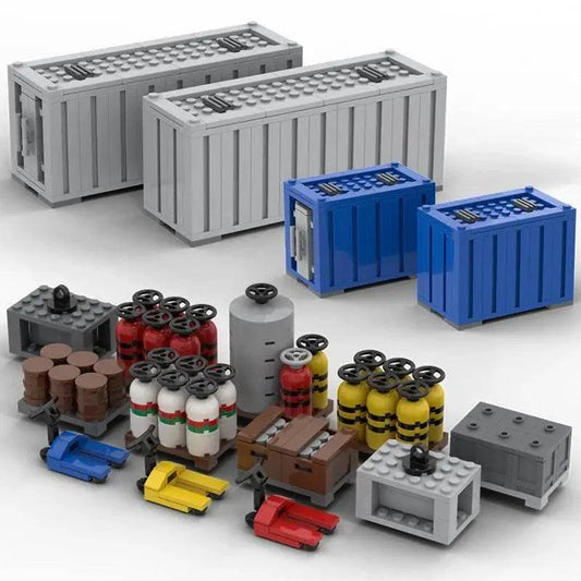  MOC MOC Fuel Gas Tank Building Blocks Kit for Boys Gift Toys Building Bricks MOC -  ToylandEU™