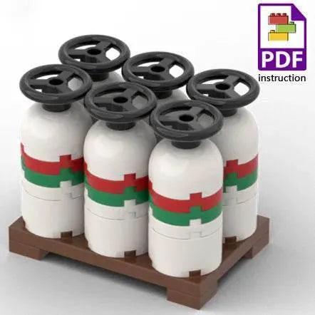  MOC MOC Fuel Gas Tank Building Blocks Kit for Boys Gift Toys Building Bricks MOC -  ToylandEU™