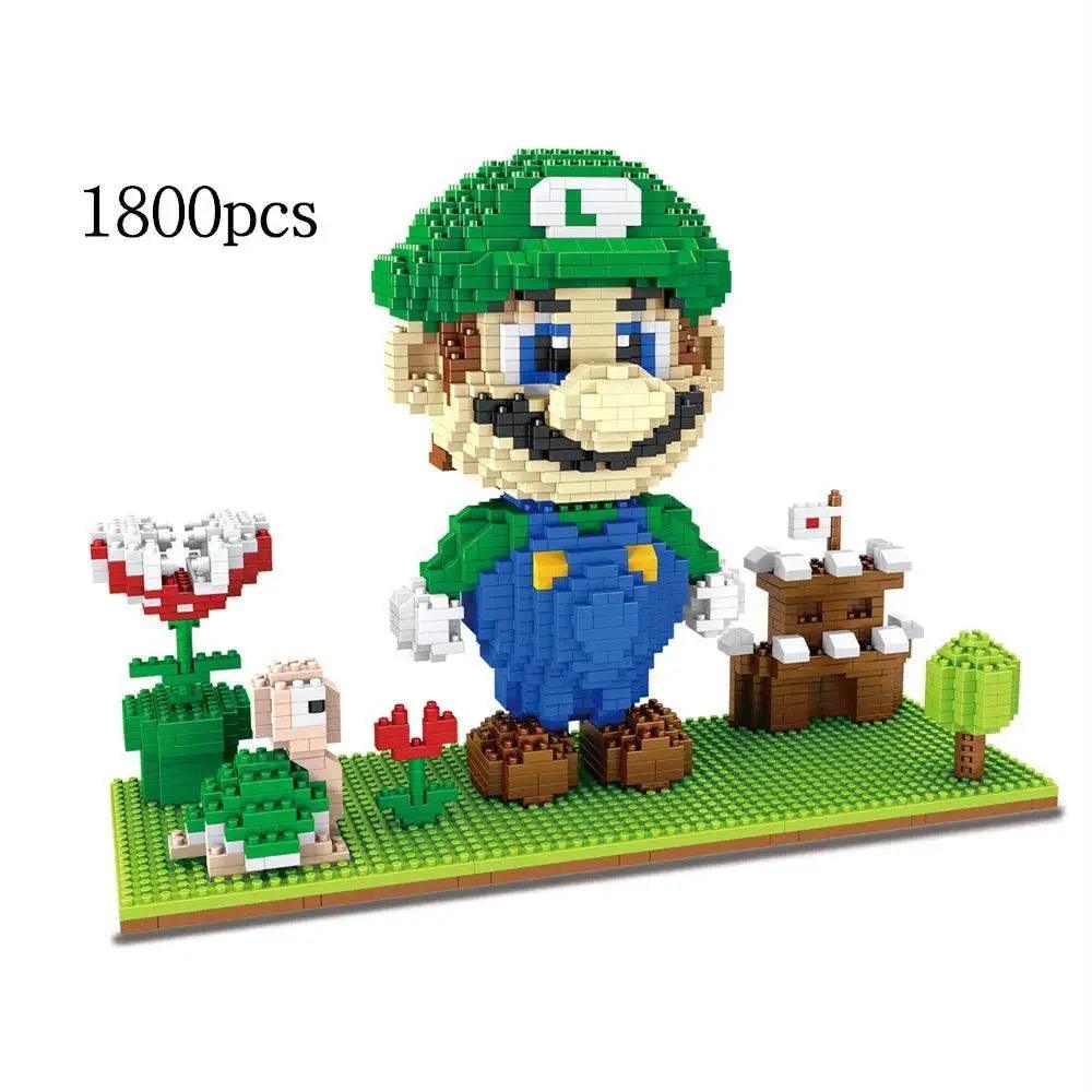  Funny Joy Cartoon Anime Dinosaur Blocks Building Toy Bricks Educational Brinquedos Children Christmas Gift -  ToylandEU™