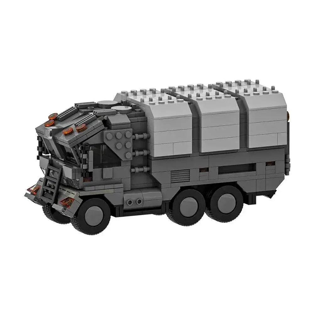  MOC Futuristic Military Truck Model Building Block DIY Building Bricks MOC -  ToylandEU™