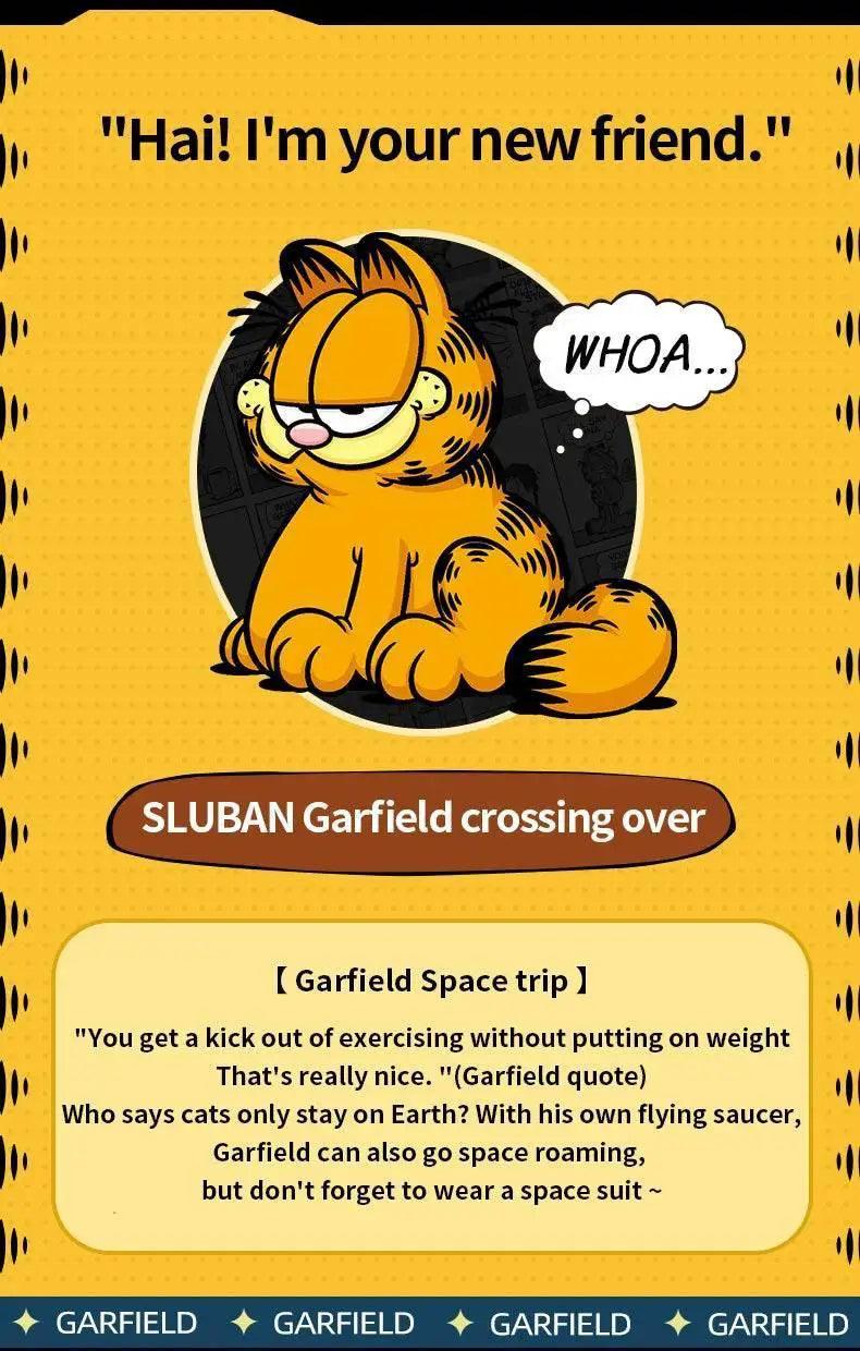  MOC Garfield Car Building Blocks City Magic Cartoon Cat Figures -  ToylandEU™