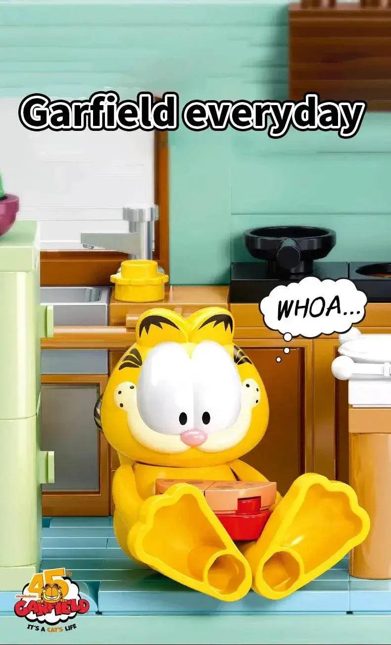  MOC Garfield Car Building Blocks City Magic Cartoon Cat Figures -  ToylandEU™