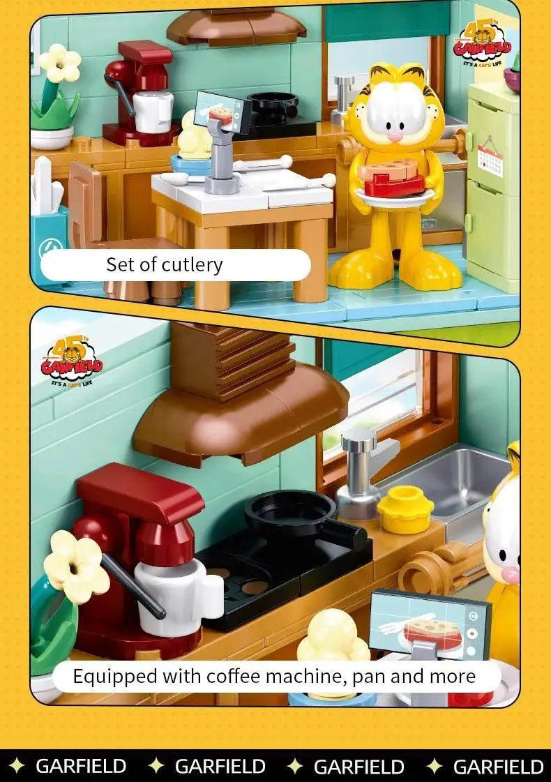  MOC Garfield Car Building Blocks City Magic Cartoon Cat Figures -  ToylandEU™