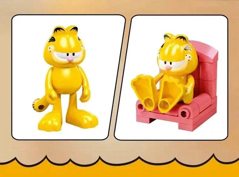  MOC Garfield Building Blocks Sofa Set With Mini Figures Model -  ToylandEU™