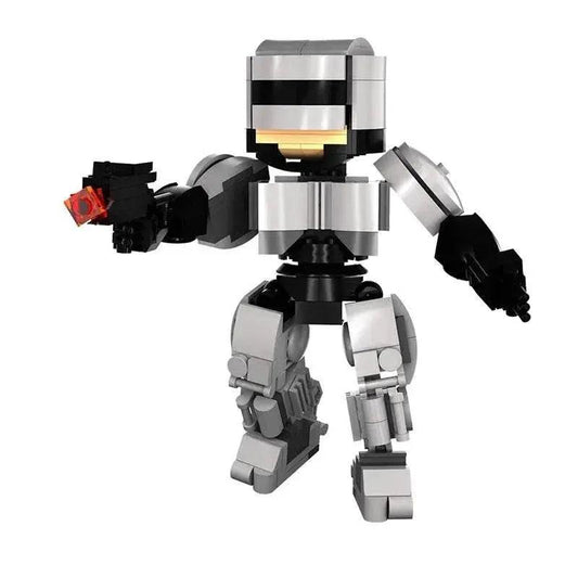  MOC MOC Gobricks Military Armed Robot ED-209 City Mechanical War Polices Figures Future Building Blocks Movie RoboCoped Toys Kids Gfit Building Bricks MOC -  ToylandEU™