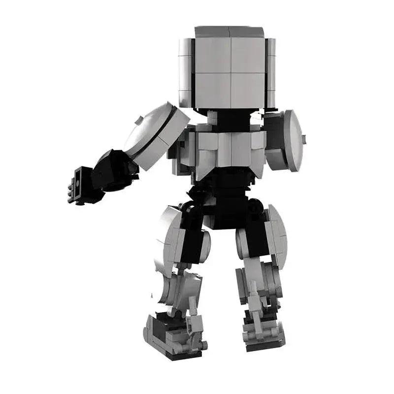  MOC MOC Gobricks Military Armed Robot ED-209 City Mechanical War Polices Figures Future Building Blocks Movie RoboCoped Toys Kids Gfit Building Bricks MOC -  ToylandEU™