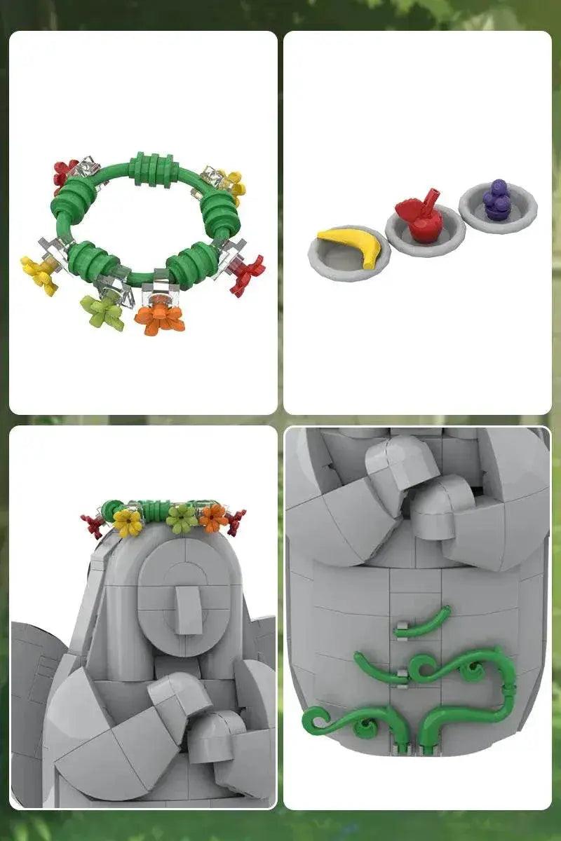  MOC MOC Goddess Statue Figure Model Building Blocks Zeldaed Game Building Bricks MOC -  ToylandEU™