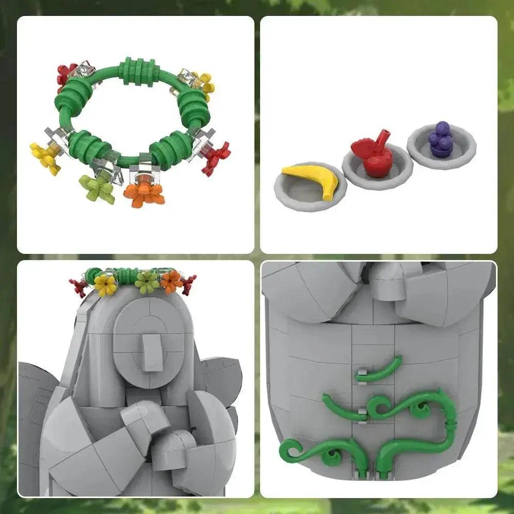  MOC MOC Goddess Statue Figure Model Building Blocks Zeldaed Game Map Gift Building Bricks MOC -  ToylandEU™