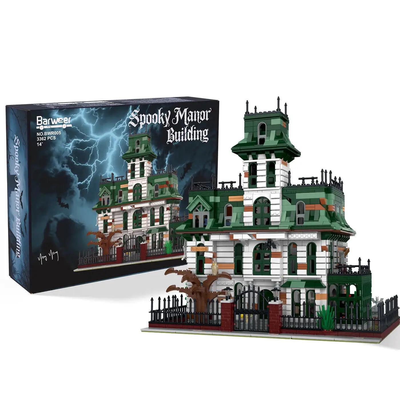  Lego Compatible Gothic Spooky Manor Modular Brick Set -  ToylandEU™