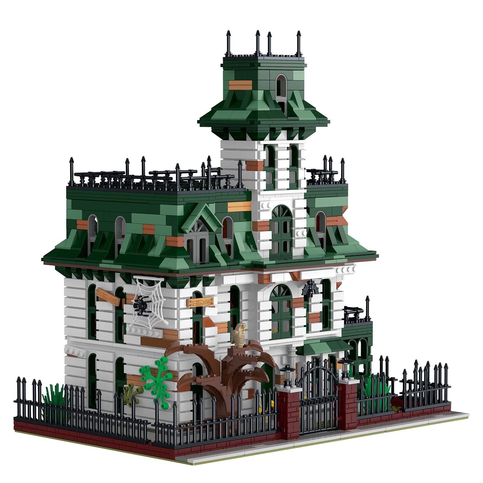  Lego Compatible Gothic Spooky Manor Modular Brick Set -  ToylandEU™