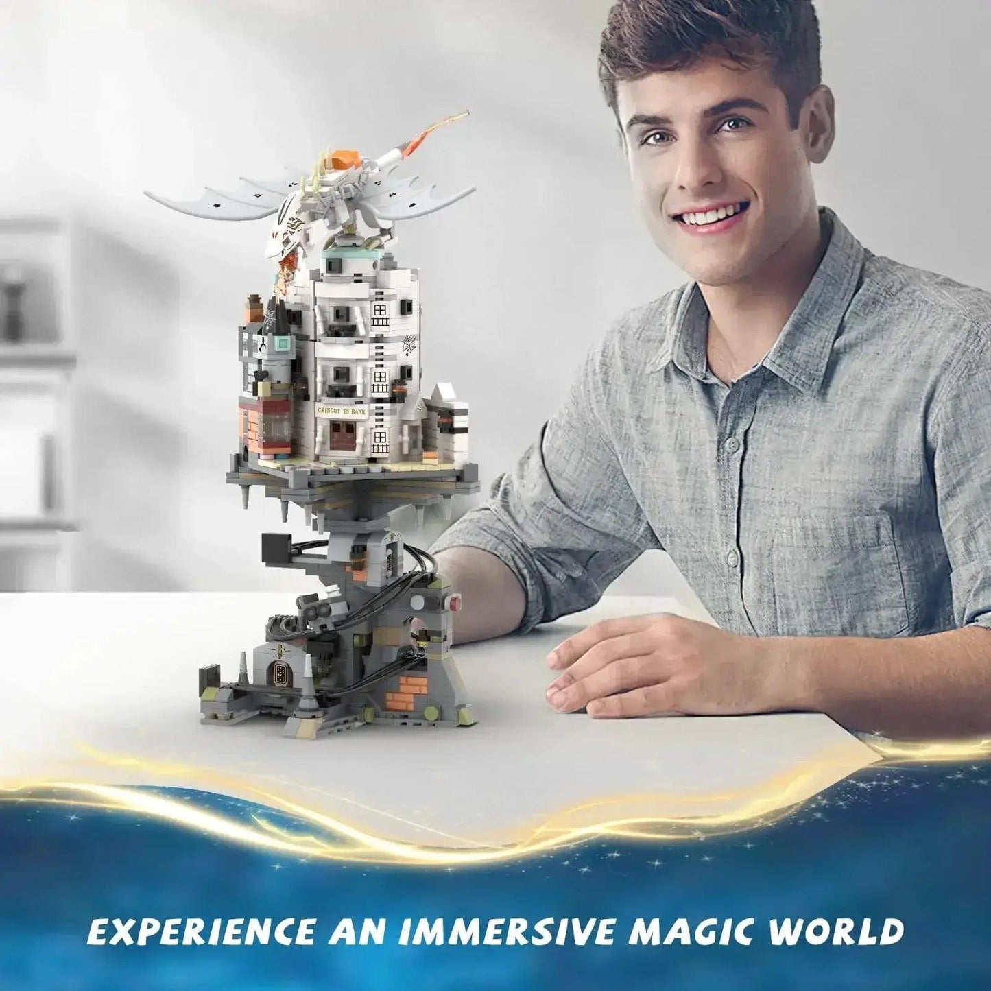 Harry Potter Diagon Alley Wizarding Bank Building Set -  ToylandEU™