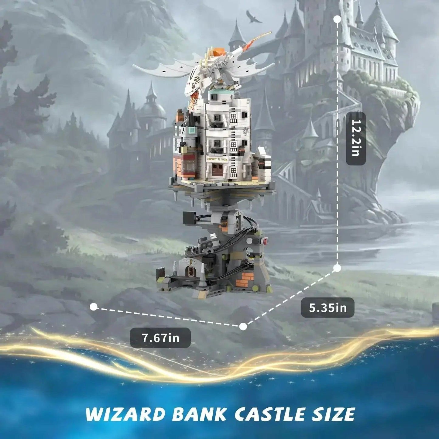  Harry Potter Diagon Alley Wizarding Bank Building Set -  ToylandEU™