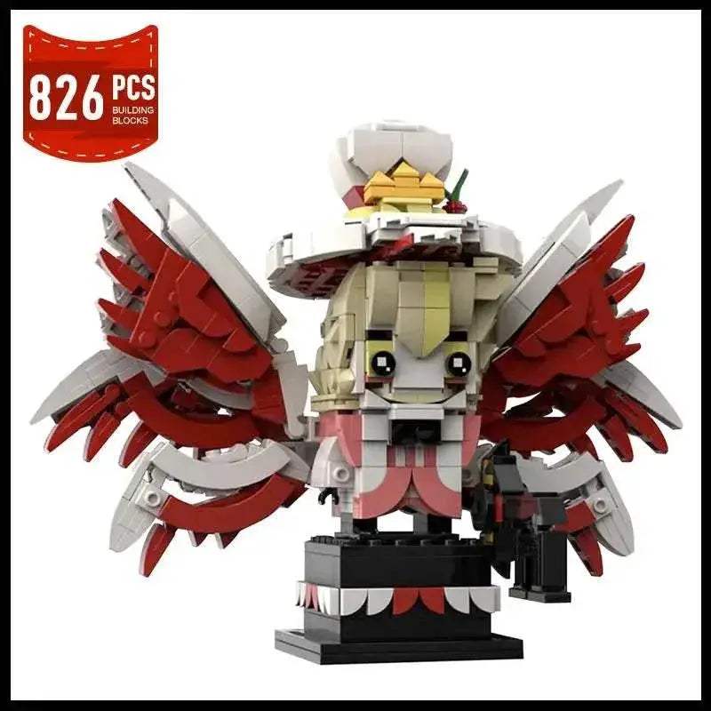  MOC Hazbined Hotel Alastor Lucifer Brickheadz Building Block Building Bricks MOC -  ToylandEU™