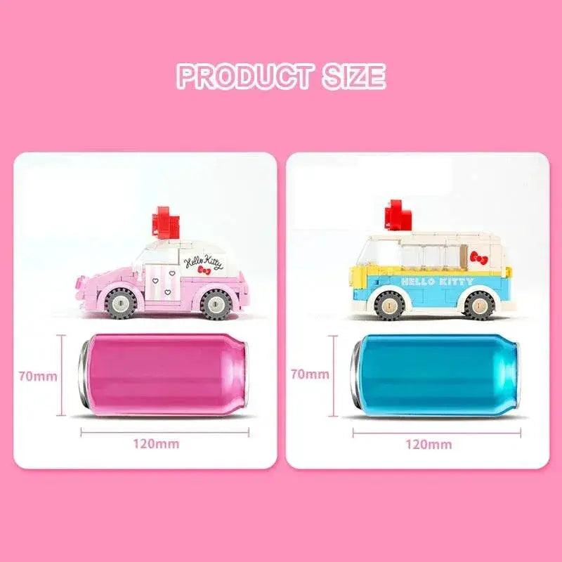  MOC Hello Kitty Building Blocks Car Bus Model Toy for Kids -  ToylandEU™