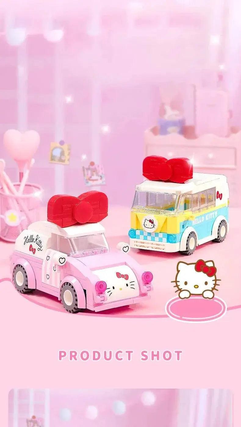  MOC Hello Kitty Building Blocks Car Bus Model Toy for Kids -  ToylandEU™