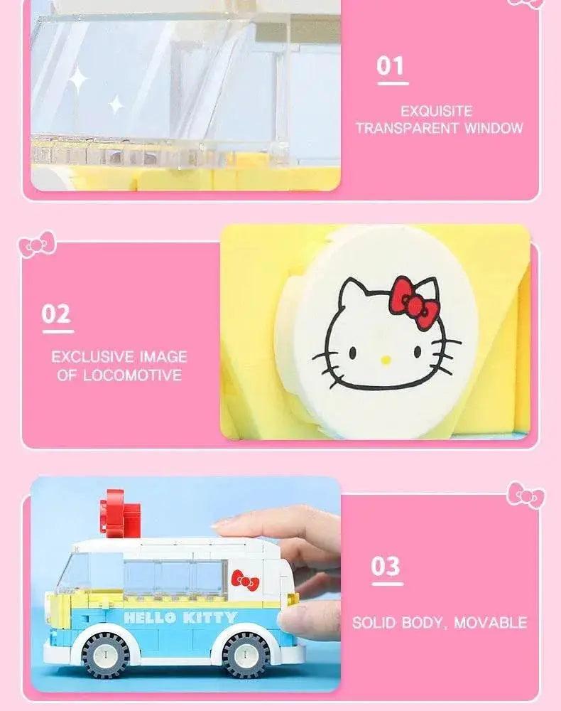  MOC Hello Kitty Building Blocks Car Bus Model Toy for Kids -  ToylandEU™