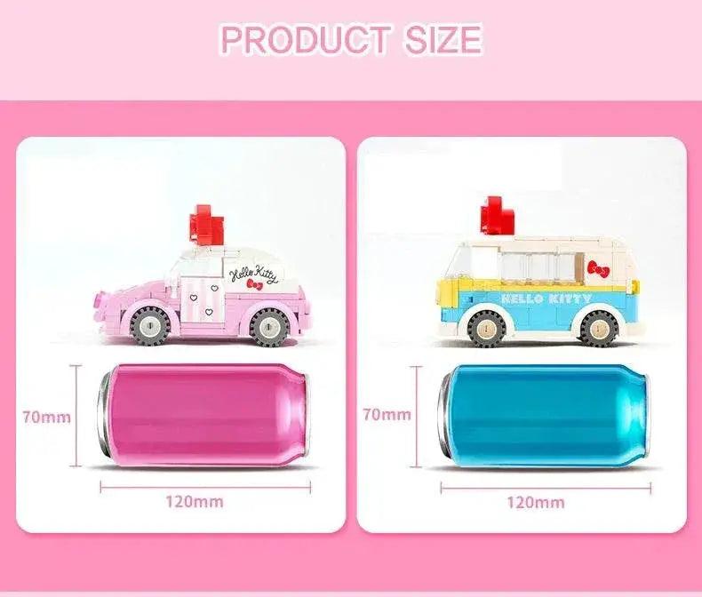  MOC Hello Kitty Building Blocks Car Bus Model Toy for Kids -  ToylandEU™