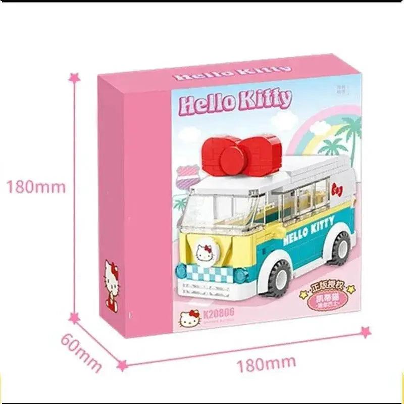  MOC Hello Kitty Building Blocks Car Bus Model Toy for Kids -  ToylandEU™