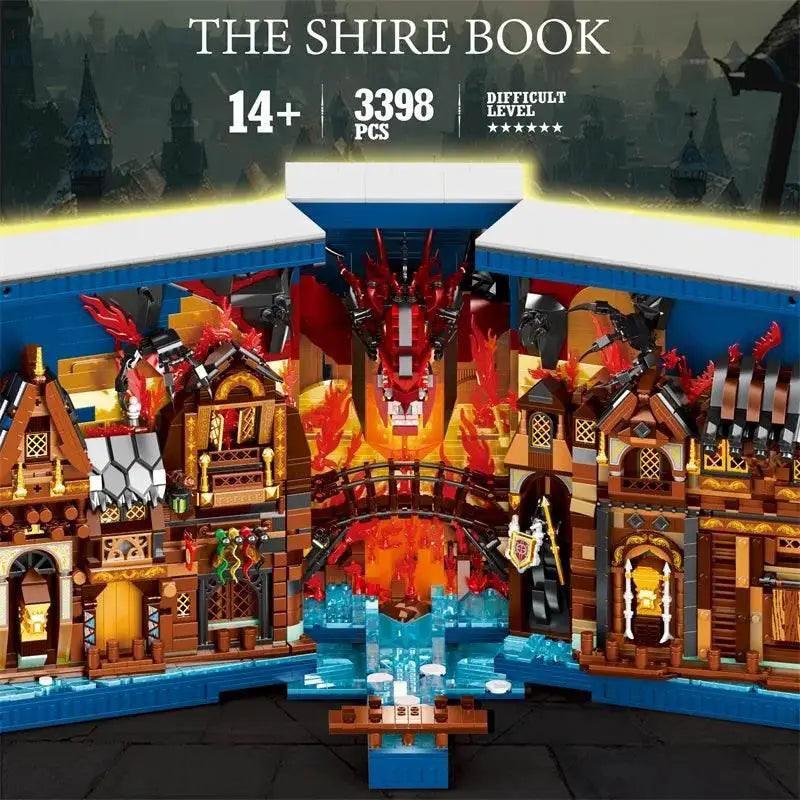  MOC 3398PCS Hobbit Themed Bookstore Building Blocks Assembly Toys -  ToylandEU™