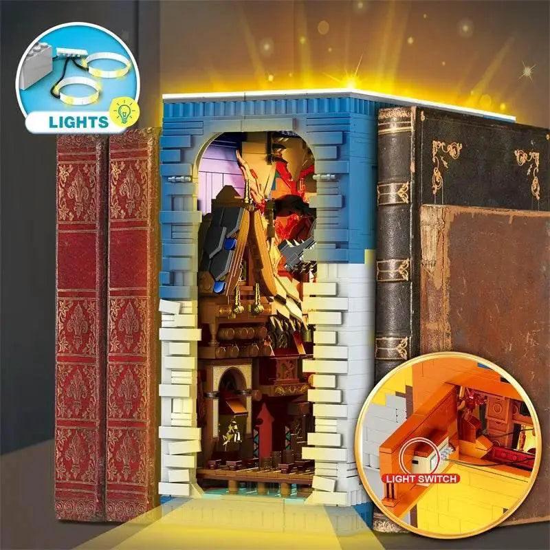  MOC 3398PCS Hobbit Themed Bookstore Building Blocks Assembly Toys -  ToylandEU™