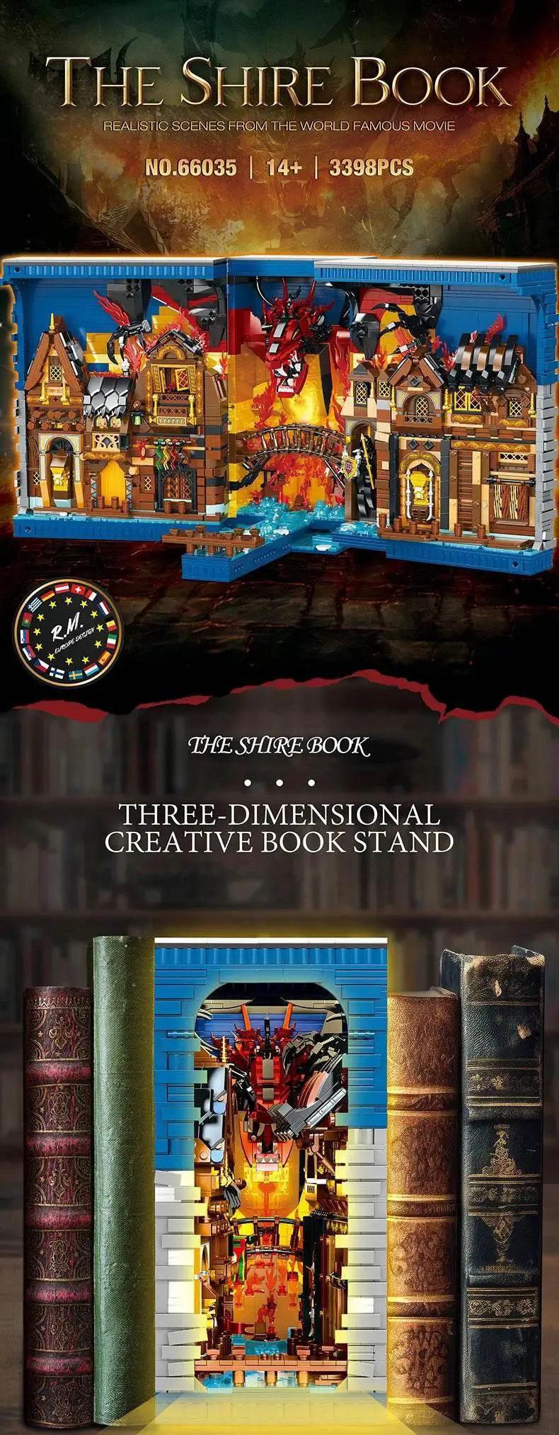  MOC 3398PCS Hobbit Themed Bookstore Building Blocks Assembly Toys -  ToylandEU™