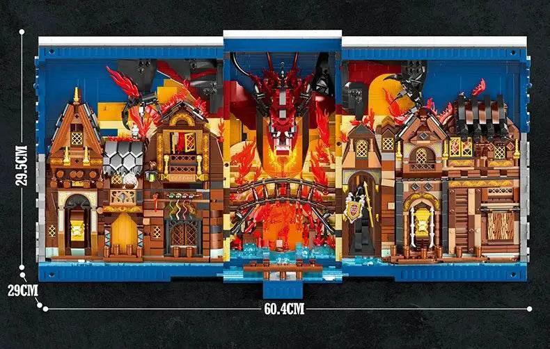  MOC 3398PCS Hobbit Themed Bookstore Building Blocks Assembly Toys -  ToylandEU™