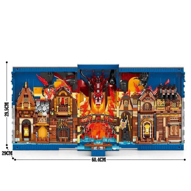  MOC 3398PCS Hobbit Themed Bookstore Building Blocks Assembly Toys -  ToylandEU™