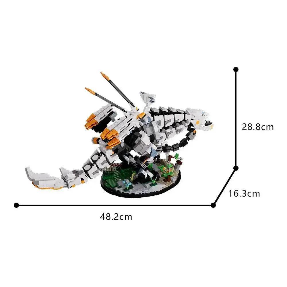  MOC MOC Horizons Game Thunder Fang Mechanical Beast Model Building Blocks Building Bricks MOC Gift -  ToylandEU™