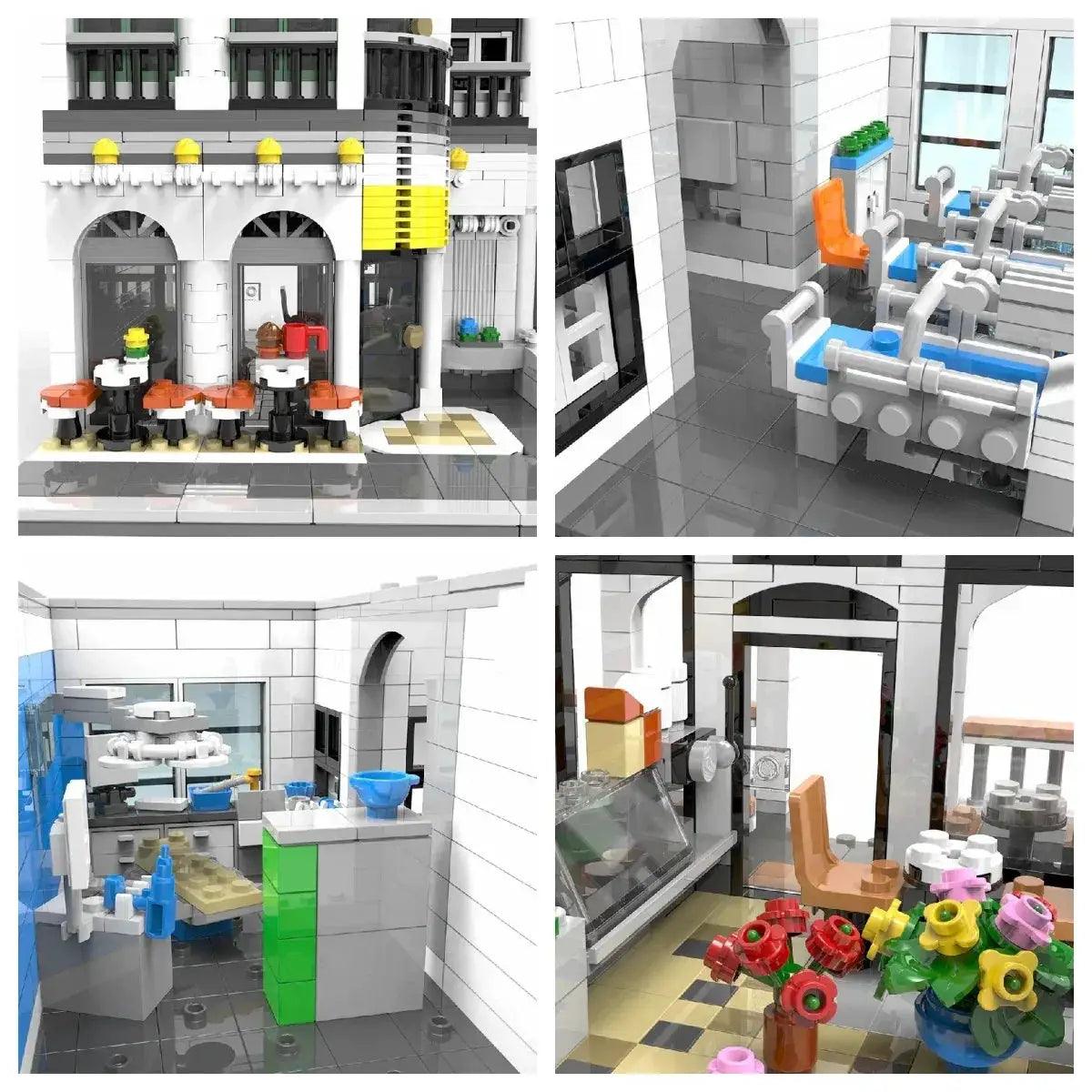  Lego Compatible Hospital City Block Set With 17 Figures -  ToylandEU™