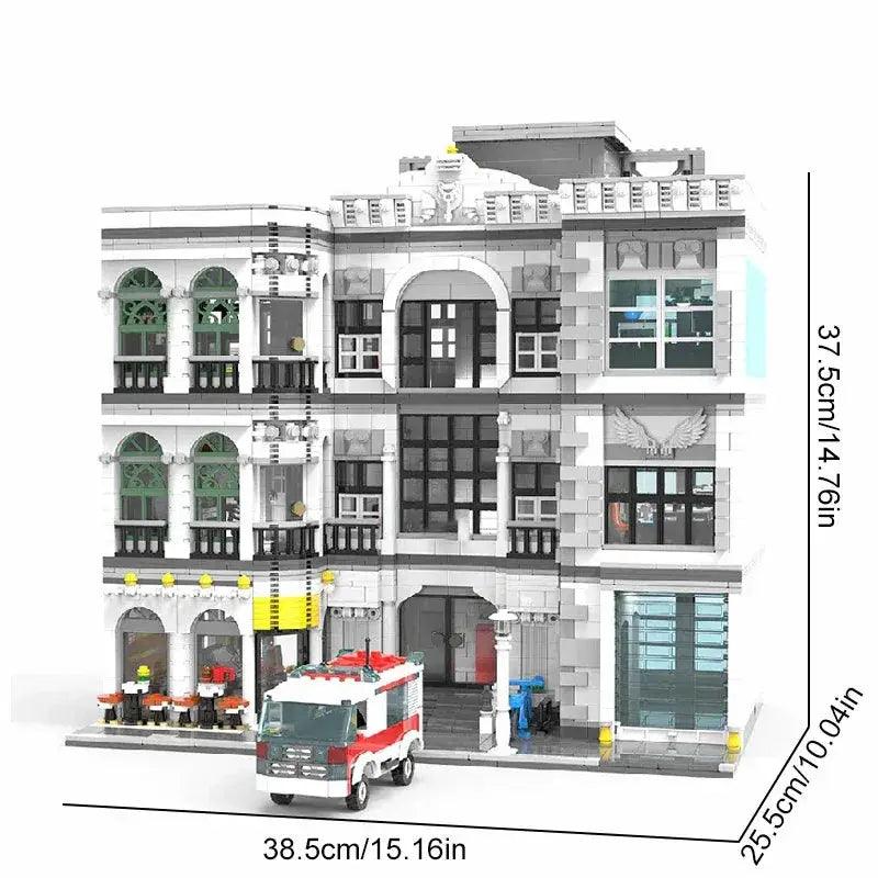  Lego Compatible Hospital City Block Set With 17 Figures -  ToylandEU™