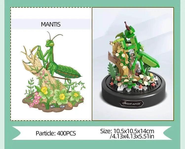  Insect Flower Bonsai Building Block Bee Butterfly Set Deco -  ToylandEU™