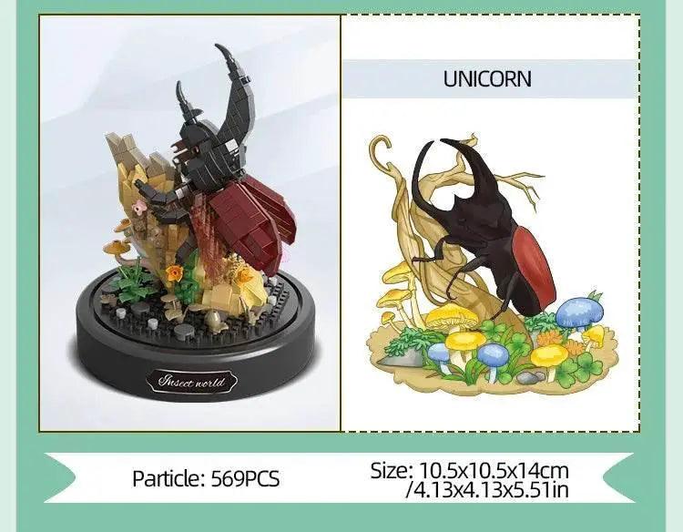  Insect Flower Bonsai Building Block Bee Butterfly Set Deco -  ToylandEU™