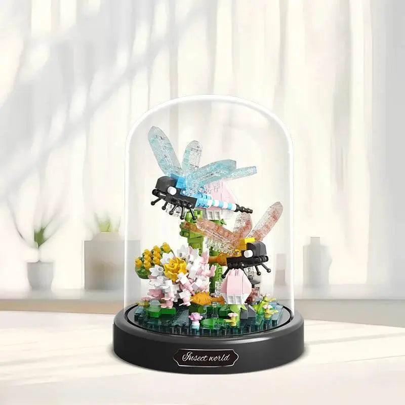 Insect Flower Bonsai Building Block Bee Butterfly Set Deco -  ToylandEU™