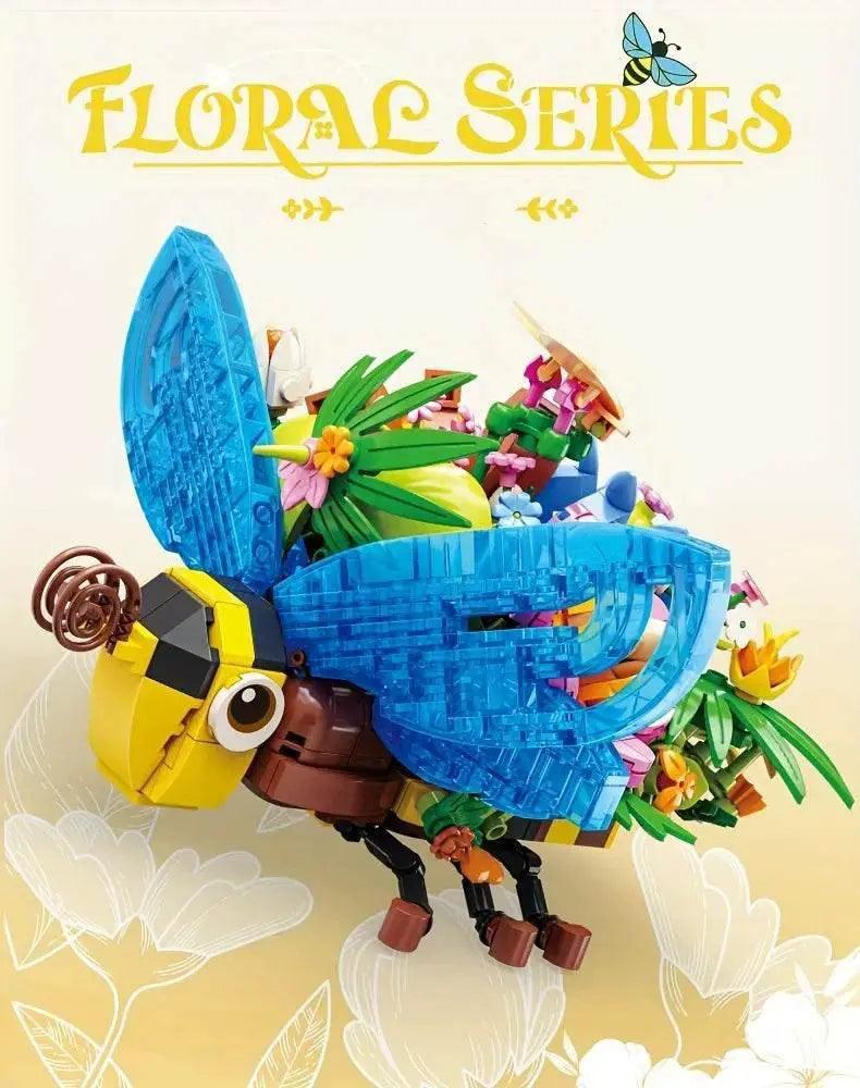  MOC Insect Flower Building Blocks Creativity Ladybug Beetle Bee -  ToylandEU™