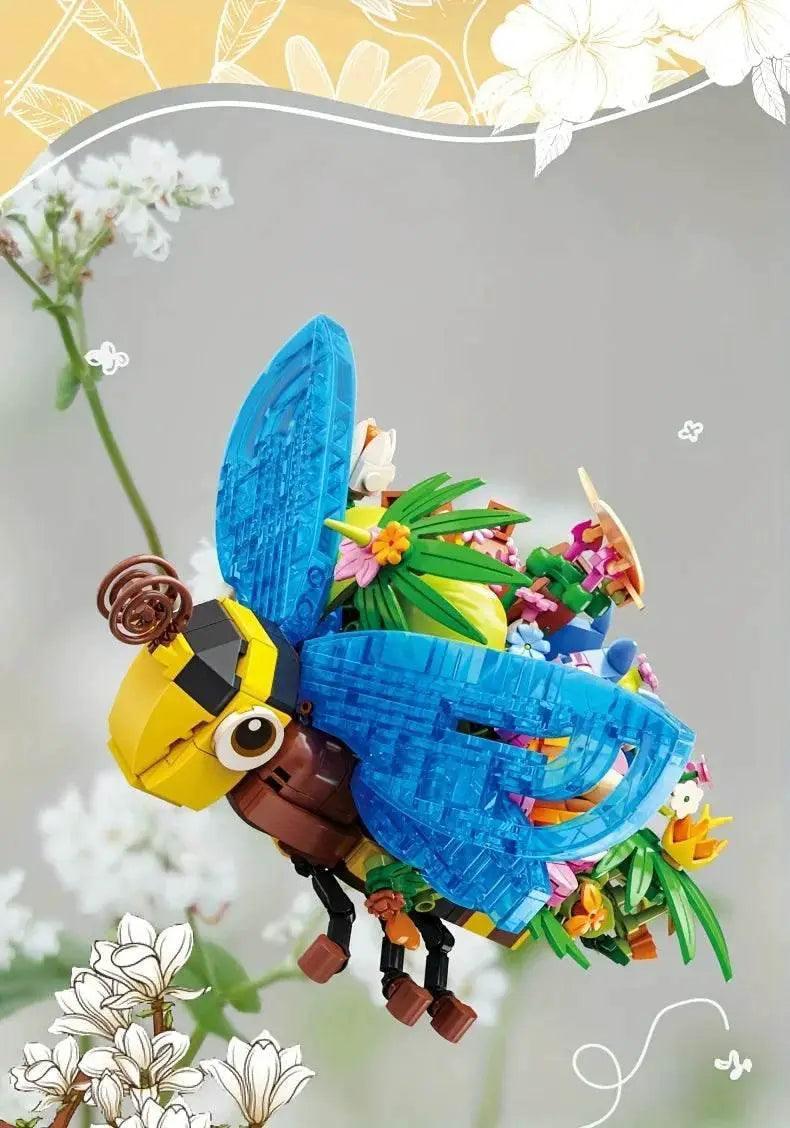  MOC Insect Flower Building Blocks Creativity Ladybug Beetle Bee -  ToylandEU™