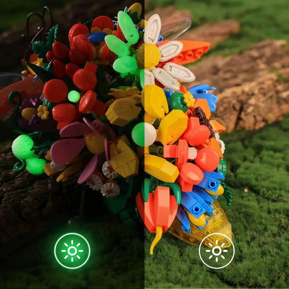  MOC Insect Flower Building Blocks Creativity Ladybug Beetle Bee -  ToylandEU™