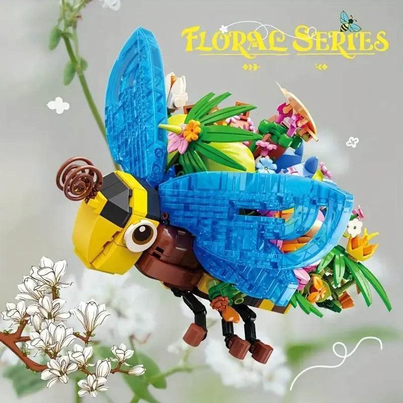  MOC Insect Flower Building Blocks Creativity Ladybug Beetle Bee -  ToylandEU™