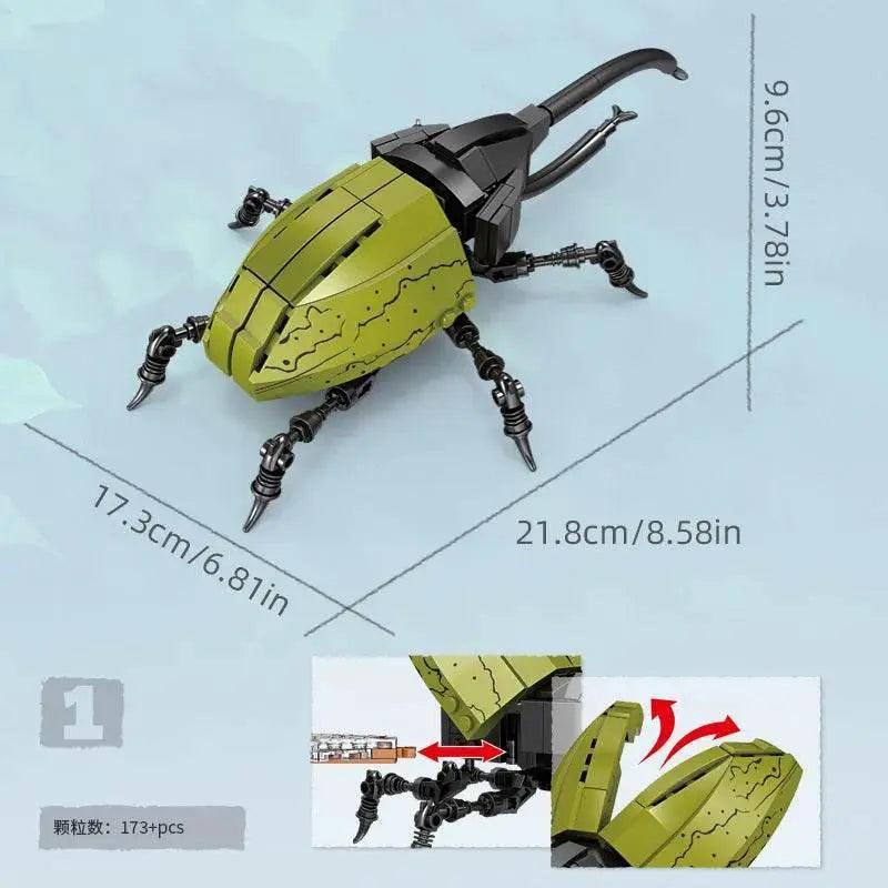  MOC Insect Story Series Building Blocks Butterfly Cicada Toy -  ToylandEU™