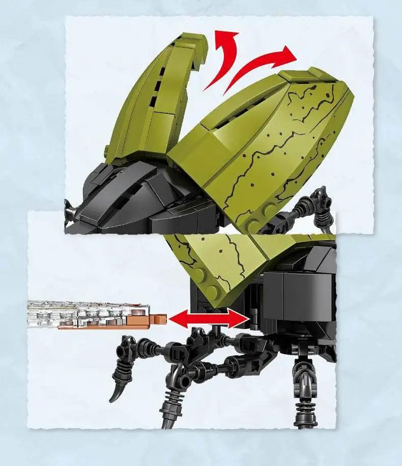  MOC Insect Story Series Building Blocks Butterfly Cicada Toy -  ToylandEU™
