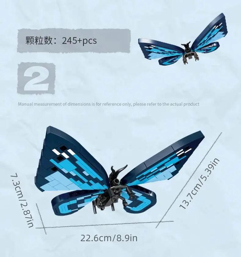  MOC Insect Story Series Building Blocks Butterfly Cicada Toy -  ToylandEU™