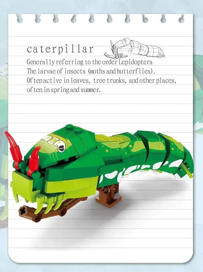  MOC Insect Story Series Building Blocks Butterfly Cicada Toy -  ToylandEU™