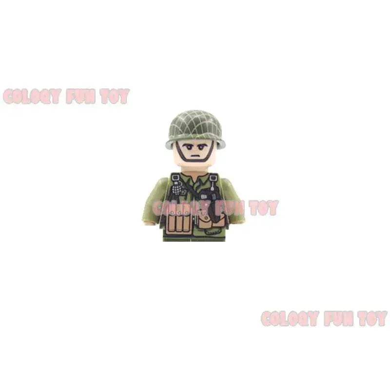  Kid's Building Block Toy New WW2 Military Soldier Mini Dolls -  ToylandEU™
