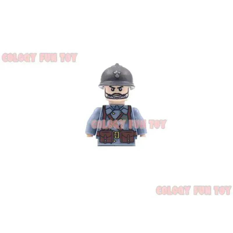  Kid's Building Block Toy New WW2 Military Soldier Mini Dolls -  ToylandEU™