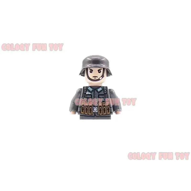 Kid's Building Block Toy New WW2 Military Soldier Mini Dolls -  ToylandEU™