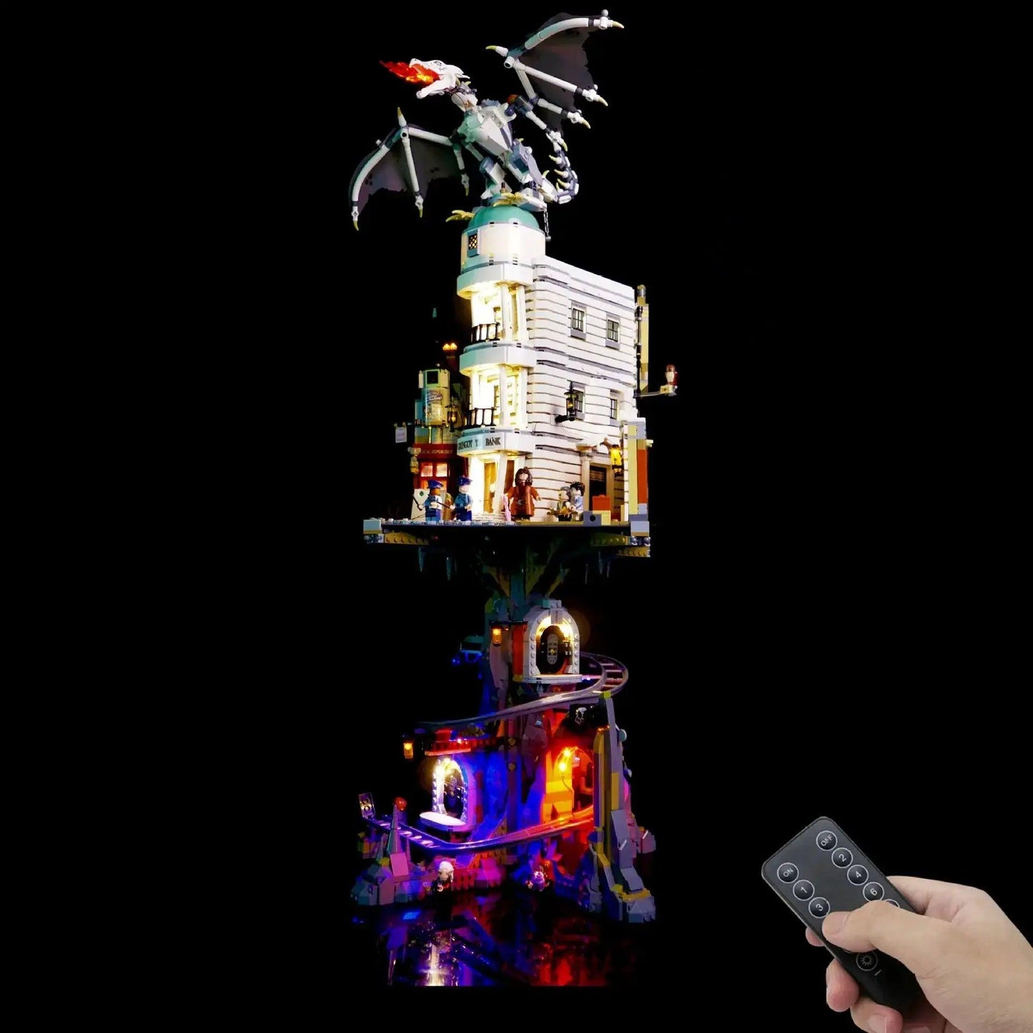  MOC LED Light For Gringotts Wizarding Bank LEGO Set Lighting Kit -  ToylandEU™