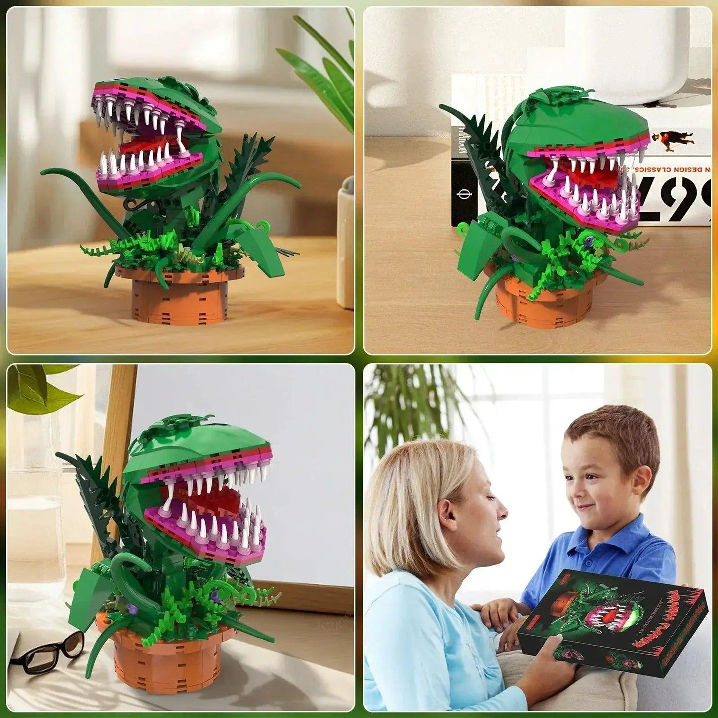  Audrey II Piranha Plant Lego Compatible Building Kit -  ToylandEU™