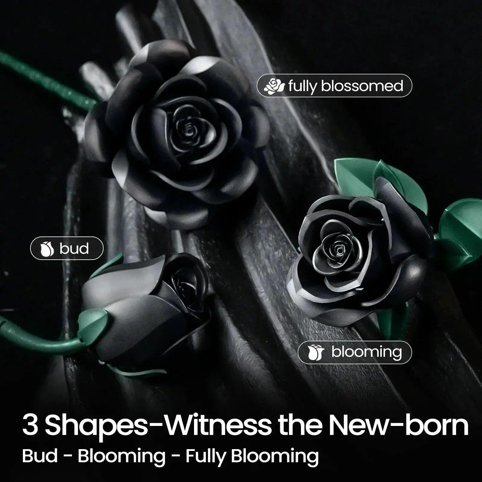  Lego Compatible Black Rose Bouquet Building Block Set -  ToylandEU™