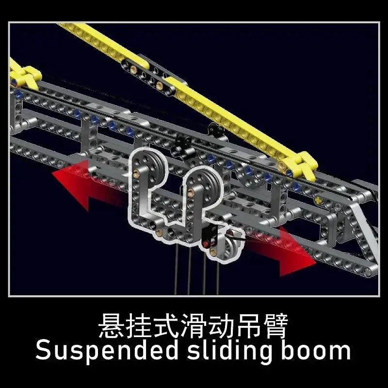  Lego Compatible Crane Building Set With Remote Control -  ToylandEU™